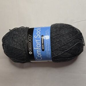 NWT Berroco Comfort Sock Sock Weight Grey Gray Yarn 50/50 Nylon Acrylic Blend